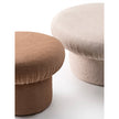 Nala luxurious upholstered pouf by Oscar and Gabriele Buratti | Casa Design Group