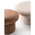 Nala luxurious upholstered pouf by Oscar and Gabriele Buratti | Casa Design Group