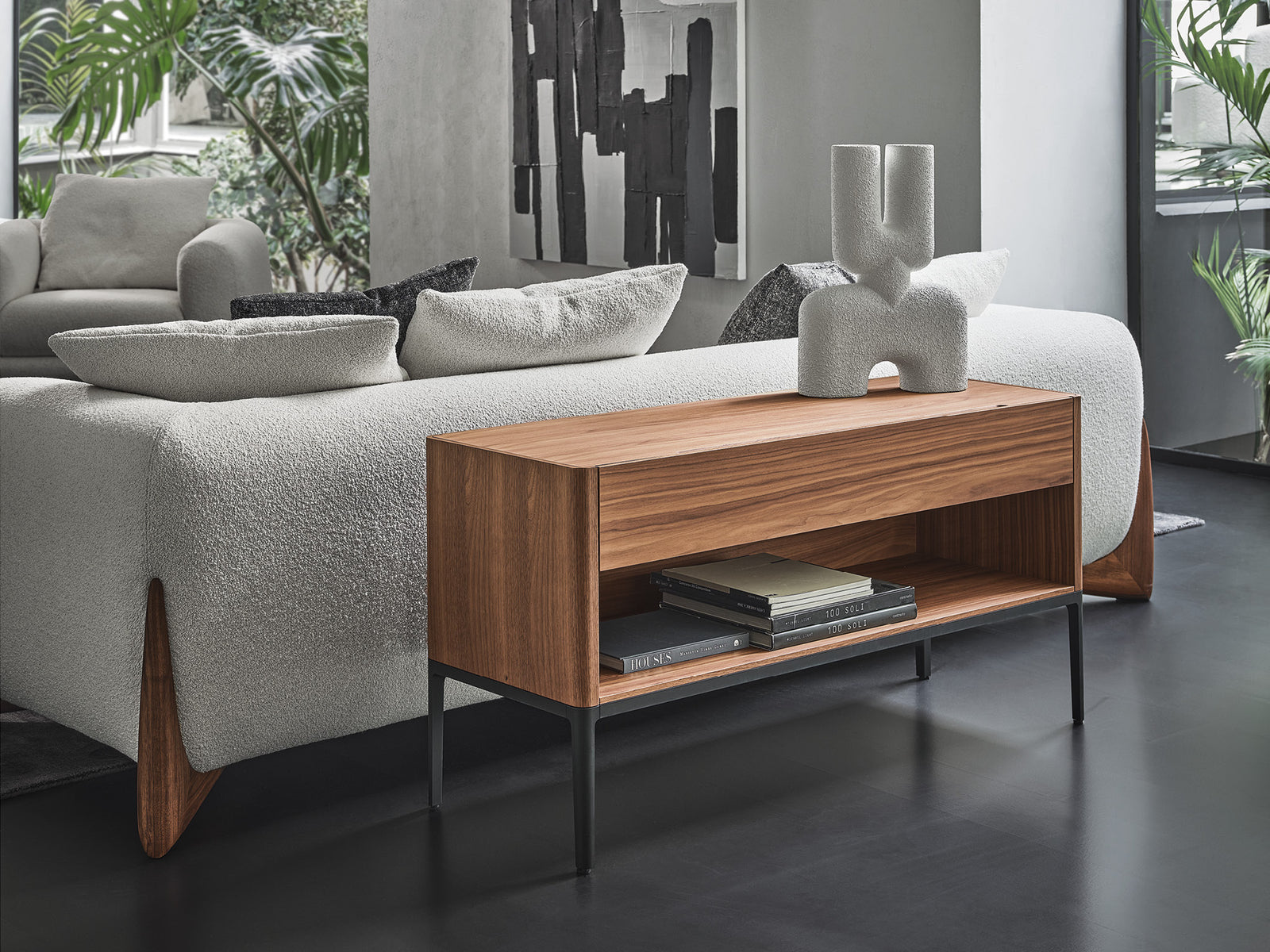 High End Nara 4 Console by Porada Casa Design Group