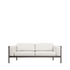 Elegant Natal Alu Outdoor 2-Seater Sofa with Customizable Options and Water-repellent Cushions | Casa Design Group