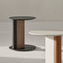 Native Contemporary C Table with Sculptural Pedestal Base by Colección Alexandra | Casa Design Group