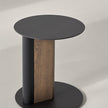 Native Contemporary C Table with Sculptural Pedestal Base by Colección Alexandra | Casa Design Group