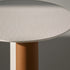 Native Contemporary C Table with Sculptural Pedestal Base by Colección Alexandra | Casa Design Group