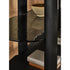 Inlay Bookcase by Naturedesign with Solid Wood Structure and Cast Glass Shelves | Casa Design Group