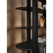 Inlay Bookcase by Naturedesign with Solid Wood Structure and Cast Glass Shelves | Casa Design Group