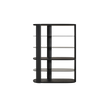Inlay Bookcase by Naturedesign with Solid Wood Structure and Cast Glass Shelves | Casa Design Group