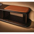 Naturedesign Litha Bench with storage drawer and optional leather seat cushion.