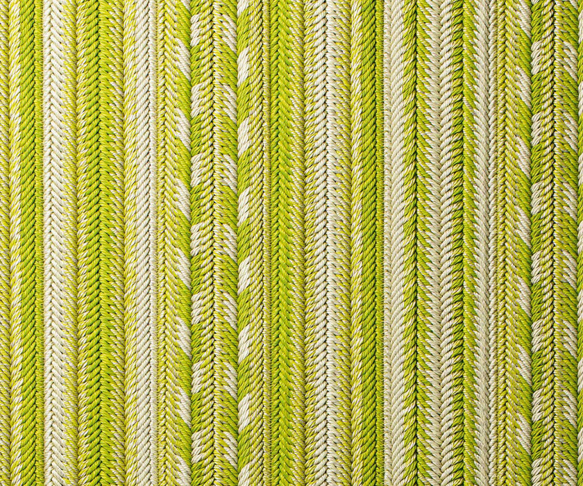 Transitional Navajo outdoor rug by Paola Lenti with Braided Design in a Single Mélange Color Casa Design Group