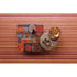 Transitional Navajo outdoor rug by Paola Lenti with Braided Design in a Single Mélange Color Casa Design Group