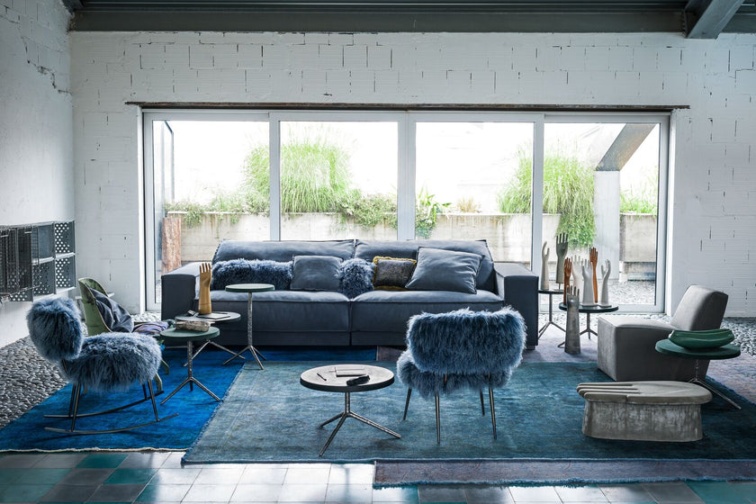 Nepal Mongolia Lounge Armchair by Paola Navone for Baxter | Casa Design Group