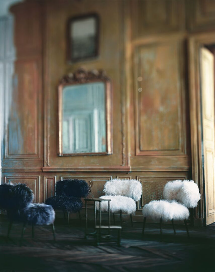 Nepal Mongolia Lounge Armchair by Paola Navone for Baxter | Casa Design Group