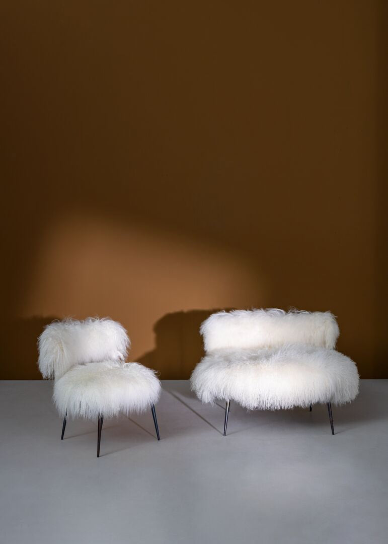 Nepal Mongolia Lounge Armchair by Paola Navone for Baxter | Casa Design Group