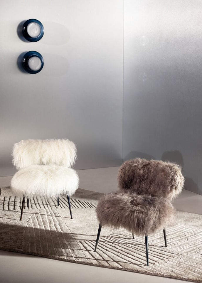 Nepal Mongolia Lounge Armchair by Paola Navone for Baxter | Casa Design Group