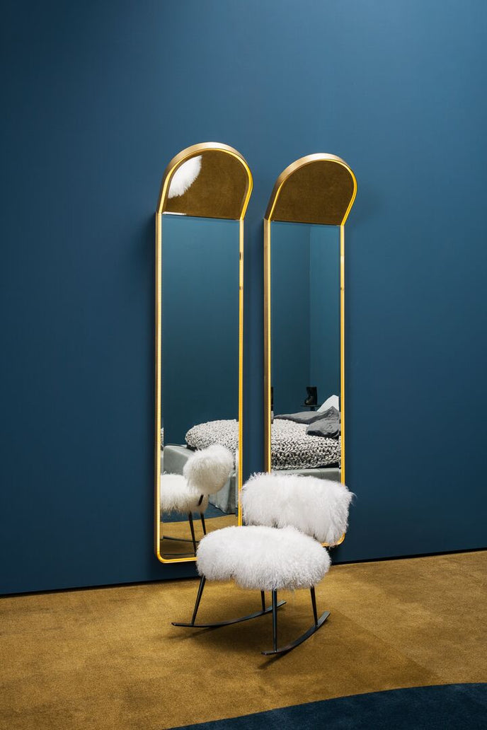 Nepal Mongolia Rocking Chair by Paola Navone for Baxter | Casa Design Group