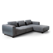Nereide Sectional Sofa by Giorgetti modular Italian sectional with solid ash wood platform and contemporary design | Casa Design Group