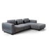 Nereide Sectional Sofa by Giorgetti modular Italian sectional with solid ash wood platform and contemporary design | Casa Design Group
