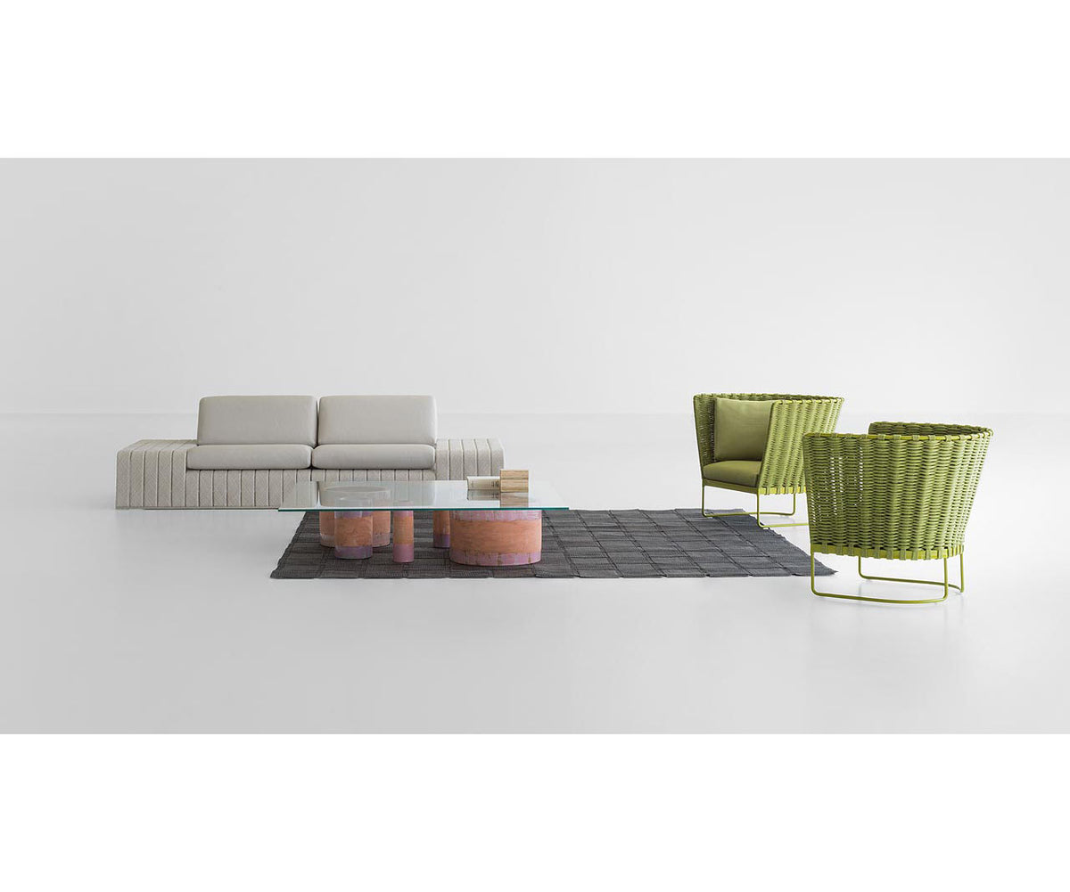 Contemporary Net 20 Outdoor Rug by Paola Lenti Casa Design Group