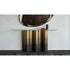 Luxury Nettuno Console by Cattelan Italia with sculptural steel base – Casa Design Group