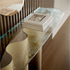 Luxury Nettuno Console by Cattelan Italia with sculptural steel base – Casa Design Group