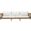 Stylish Network 130 Outdoor Teak Sofa by Roda|  Casa Design Group