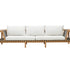 Stylish Network 130 Outdoor Teak Sofa by Roda|  Casa Design Group