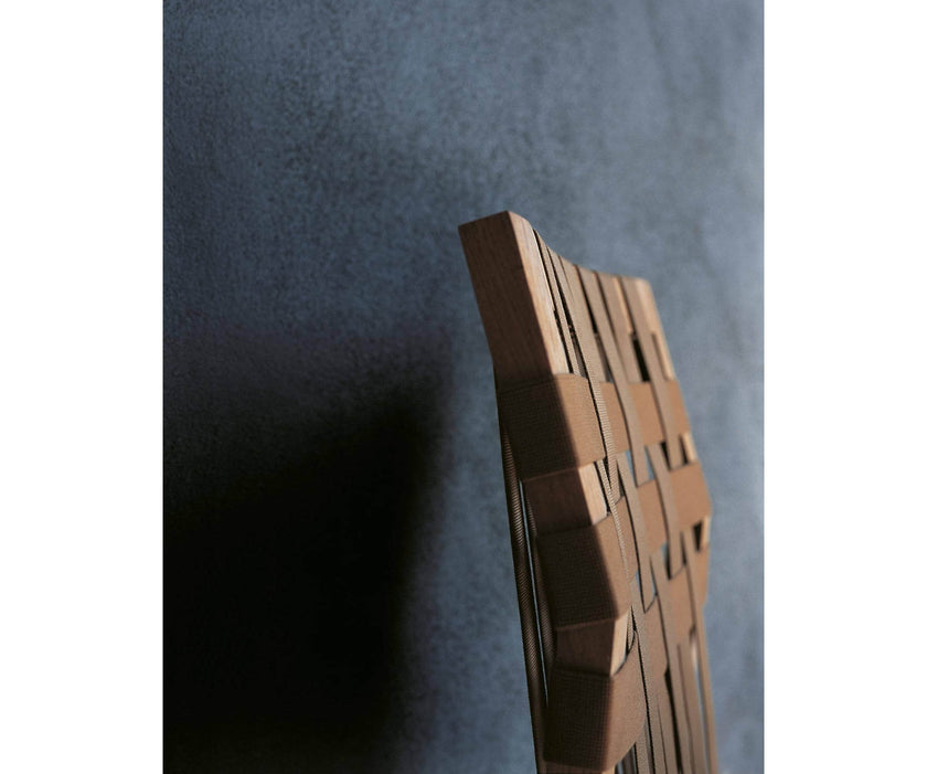 Luxury Teak Frame Network 149 Outdoor Dining Chair by Roda | Casa Design Group