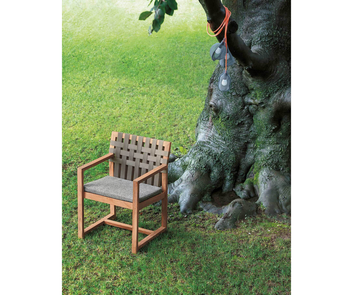 Teak Network 159 Outdoor Dining Armchair by Roda | Casa Design Group