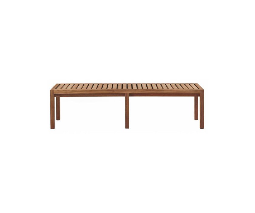Luxury Teak Network Outdoor Benches by Roda | Casa Design Group