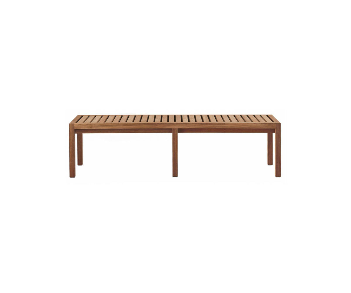 Luxury Teak Network Outdoor Benches by Roda | Casa Design Group