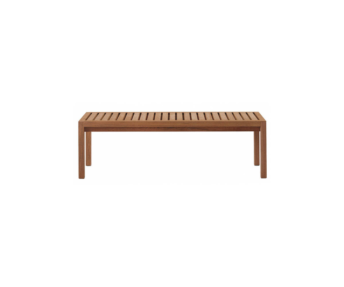 Luxury Teak Network Outdoor Benches by Roda | Casa Design Group