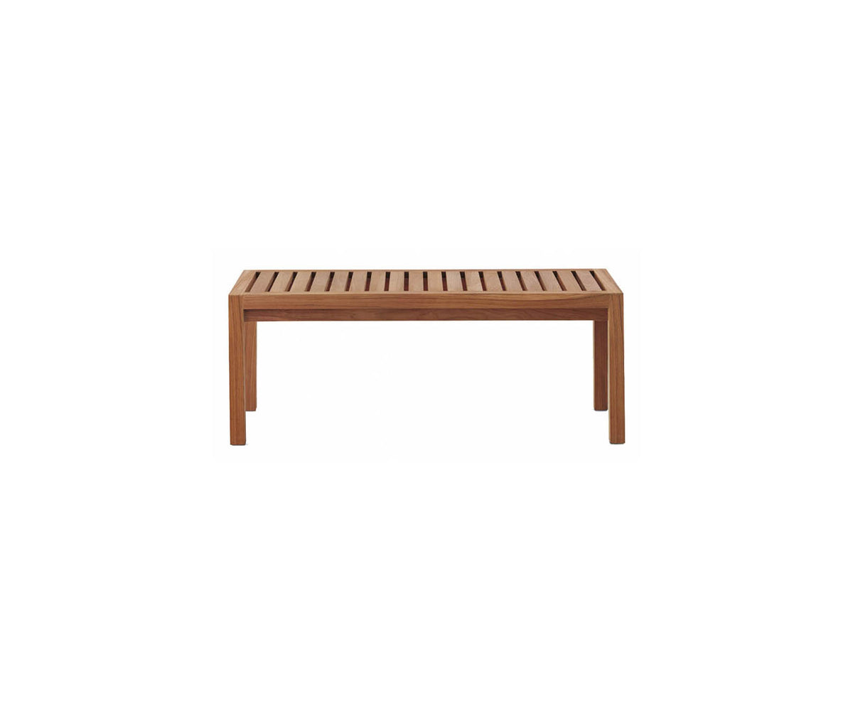 Luxury Teak Network Outdoor Benches by Roda | Casa Design Group