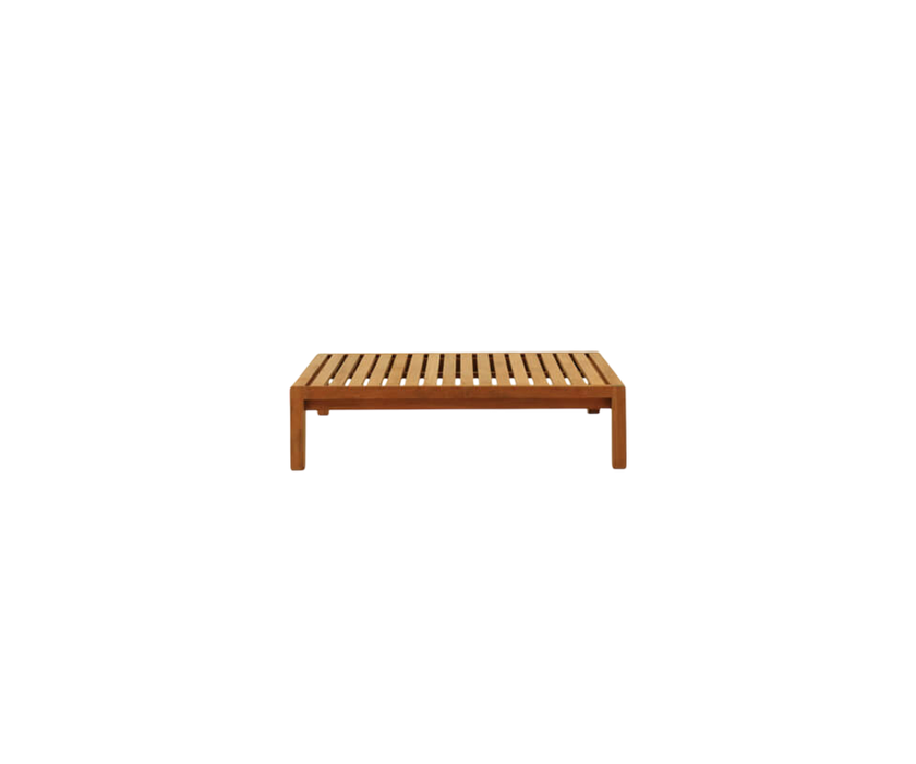 Elegant Network Rectangular Outdoor Coffee Table by Roda | Casa Design Group