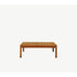 Elegant Network Rectangular Outdoor Coffee Table by Roda | Casa Design Group