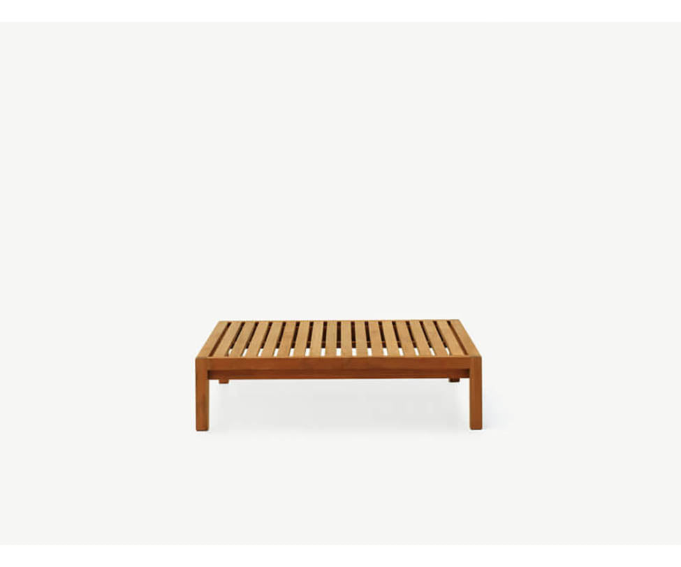 Modern Network Outdoor Square Coffee Table by Roda | Casa Design Group