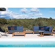 Modern Network Outdoor Square Coffee Table by Roda | Casa Design Group