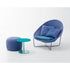 Stylish Nido Pouf by Paola Lenti Modern with Handwoven Rope Cord for Lounge Spaces Casa Design Group