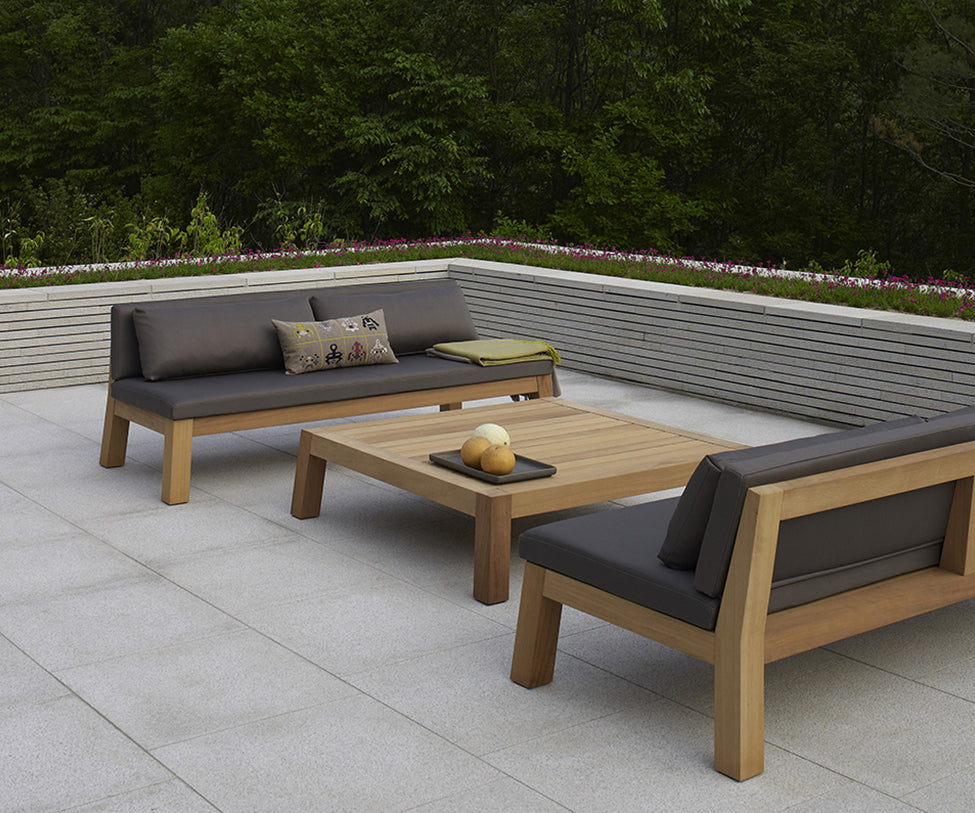 Luxury Niek Outdoor Couch by Studio Piet Boon in Natural Teak – Casa Design Group