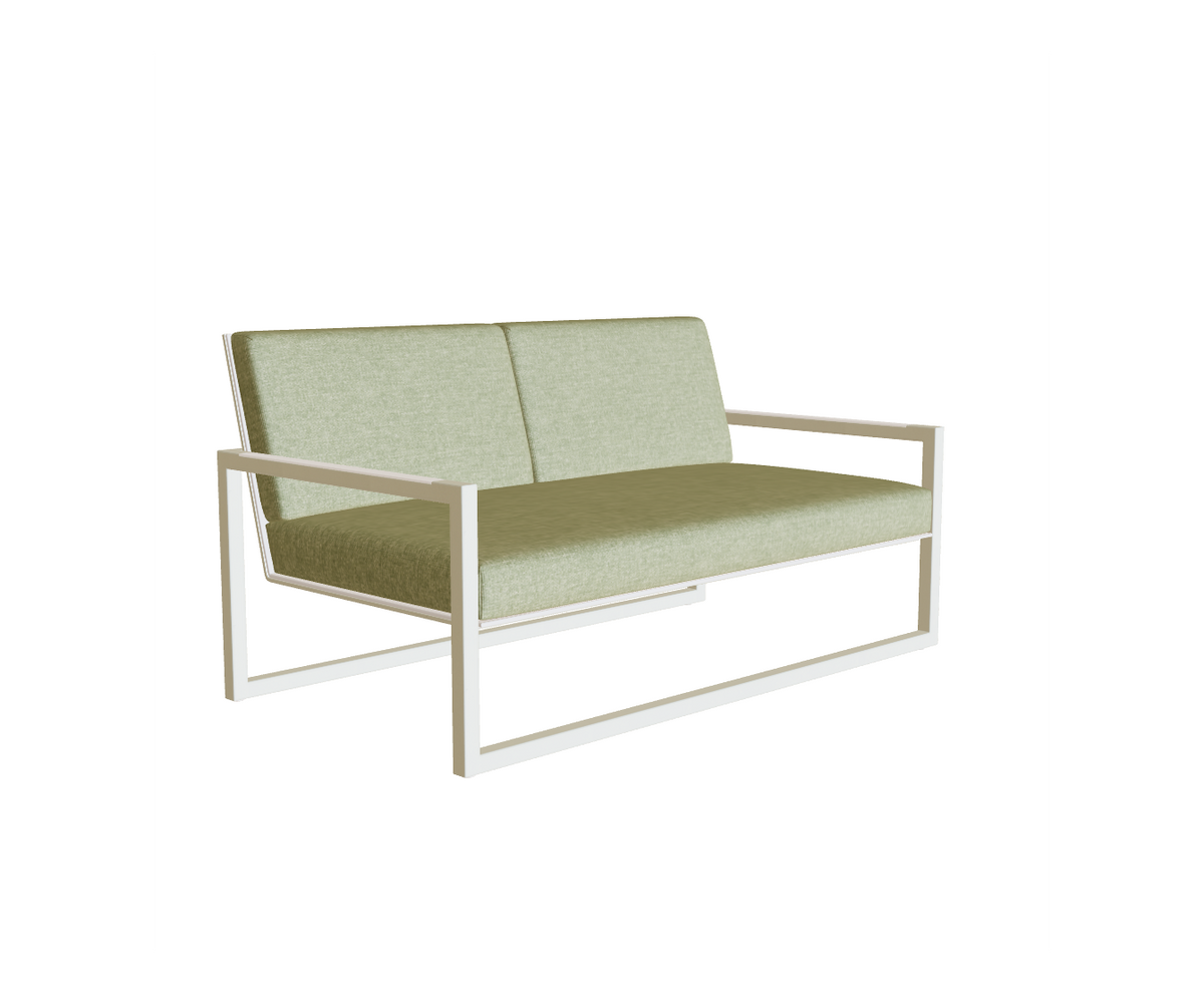 Modern Ninix Lounge Outdoor 2-Seater Sofa by Royal Botania Casa Design Group