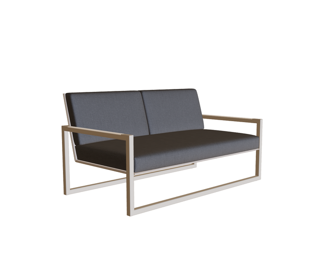 Modern Ninix Lounge Outdoor 2-Seater Sofa by Royal Botania Casa Design Group