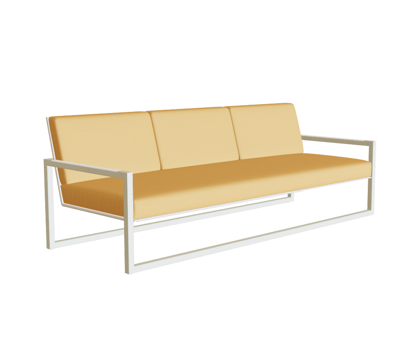 Comfortable Ninix Lounge Outdoor 3-Seater Sofa by Royal Botania Casa Design Group