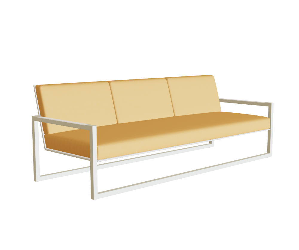 Comfortable Ninix Lounge Outdoor 3-Seater Sofa by Royal Botania Casa Design Group