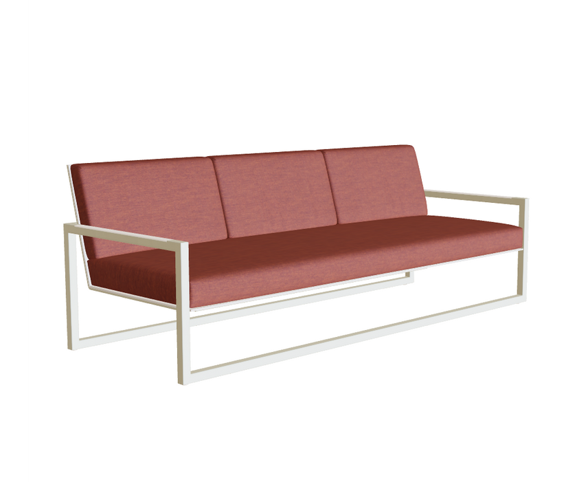 Comfortable Ninix Lounge Outdoor 3-Seater Sofa by Royal Botania Casa Design Group