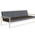 Comfortable Ninix Lounge Outdoor 3-Seater Sofa by Royal Botania Casa Design Group