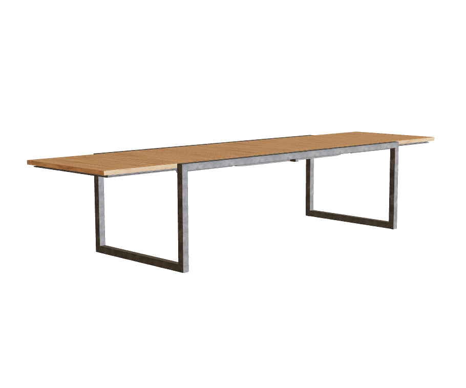 Luxury Ninix Extendable Outdoor Dining Table by Royal Botania Casa Design Group