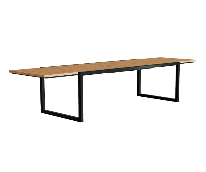 Luxury Ninix Extendable Outdoor Dining Table by Royal Botania Casa Design Group