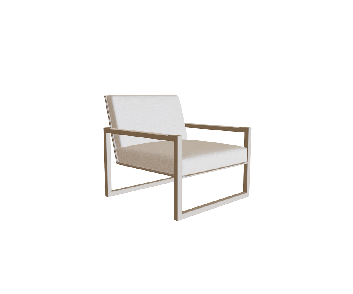 Comfortable Ninix Outdoor Lounge Armchair by Royal Botania Casa Design Group