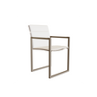 Minimalist Ninix Outdoor Dining Chair by Royal Botania Casa Design Group