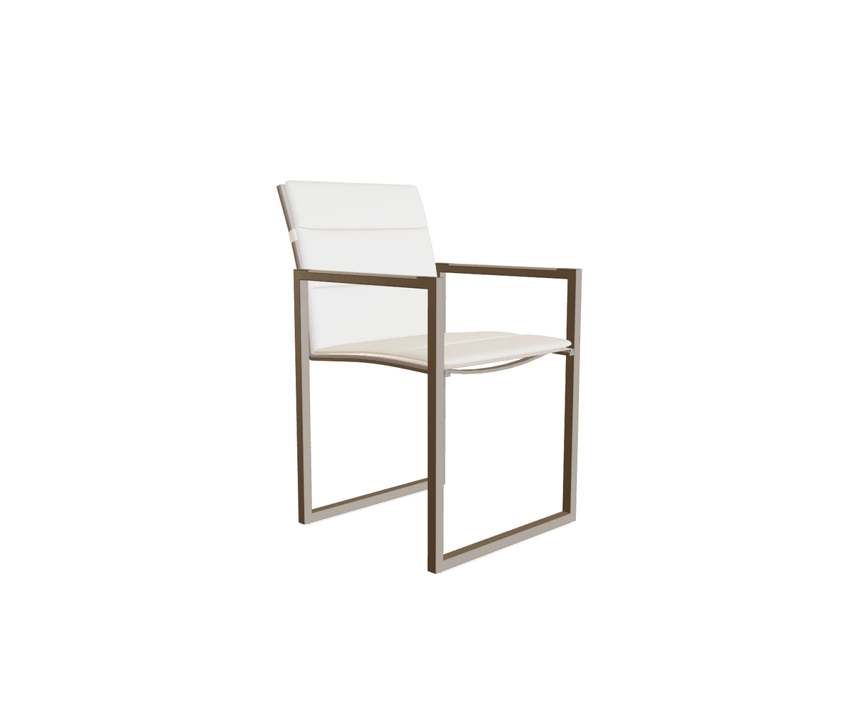 Minimalist Ninix Outdoor Dining Chair by Royal Botania Casa Design Group