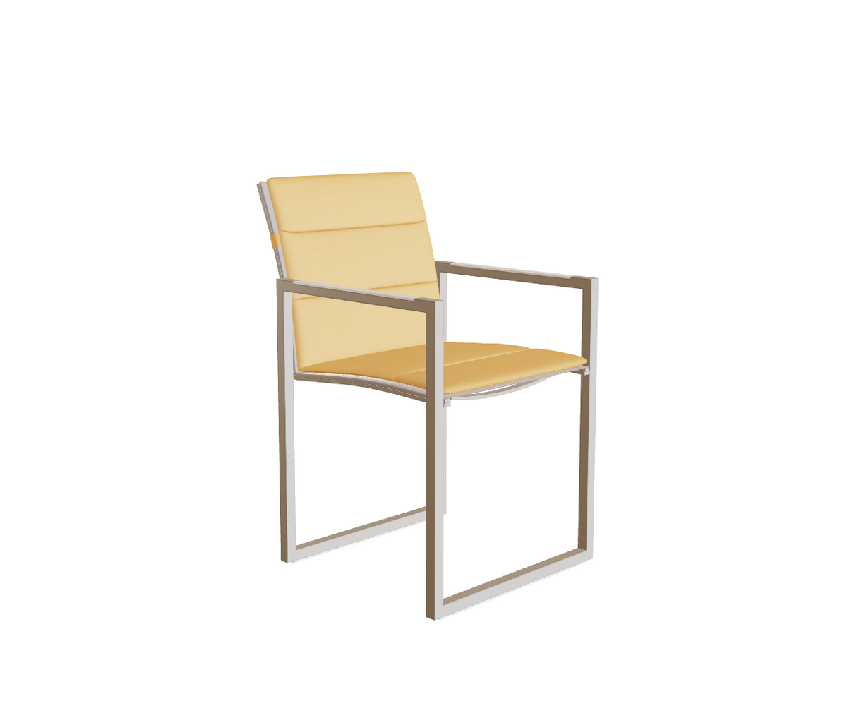 Minimalist Ninix Outdoor Dining Chair by Royal Botania Casa Design Group