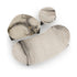 Noah organic coffee table by Rugiano with a sculptural stone top and minimalist base.